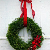 Moss wreath by Aimee Weaver